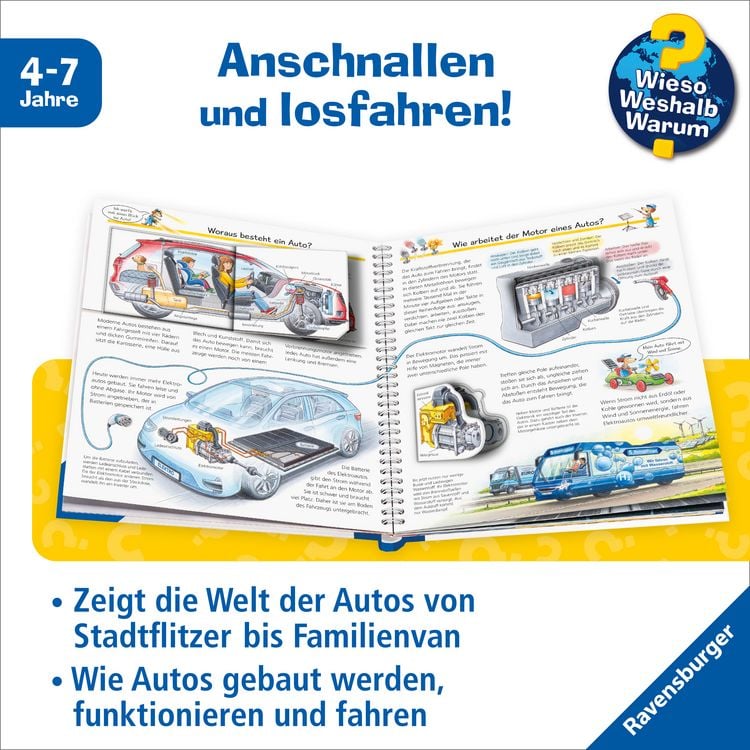Produktbild: Wieso? Weshalb? Warum? Band 28 - Wir entdecken Autos