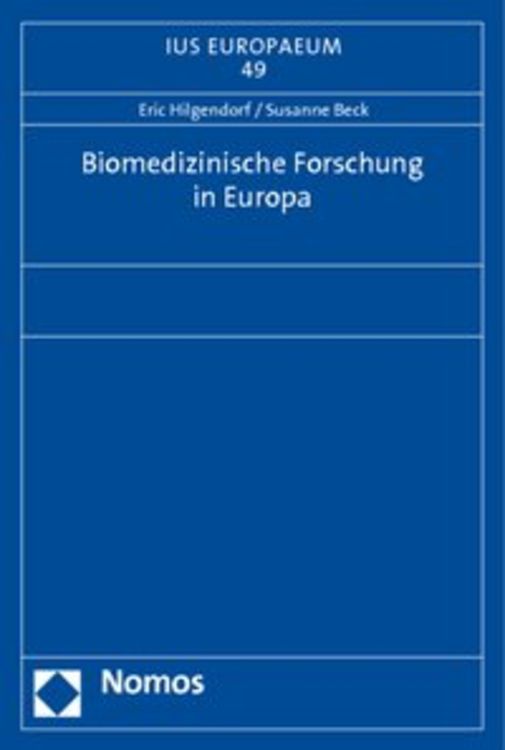 Produktbild: Biomedizinische Forschung in Europa