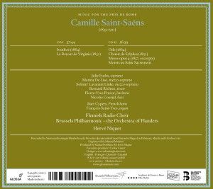 Produktbild: Saint-Saens Music for the Prix De Rome: Niquet
