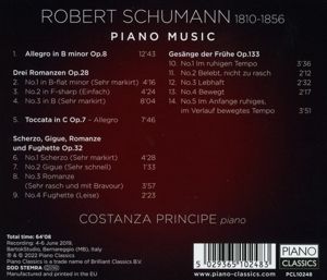 Produktbild: Schumann:Piano Music