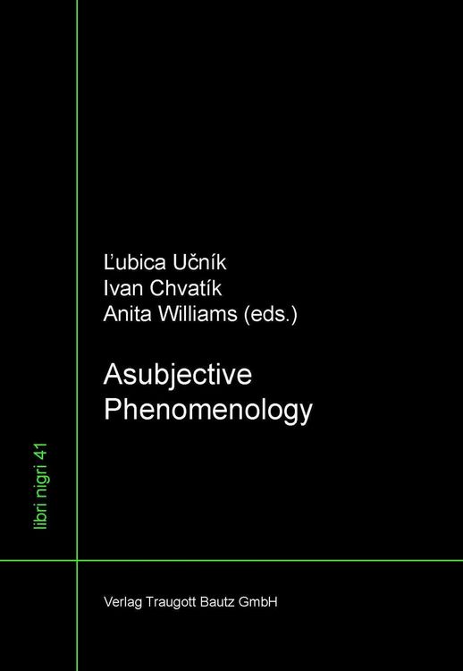 Produktbild: Asubjective Phenomenology