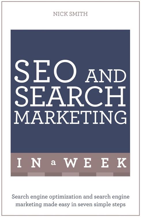 Produktbild: SEO And Search Marketing In A Week