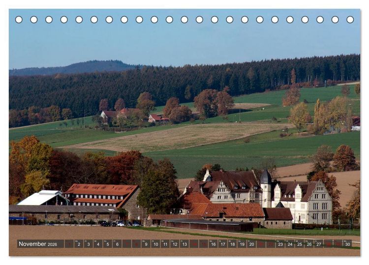 Produktbild: Flecken Aerzen (Tischkalender 2026 DIN A5 quer), CALVENDO Monatskalender