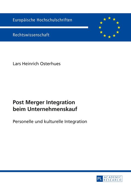 Produktbild: Post Merger Integration beim Unternehmenskauf