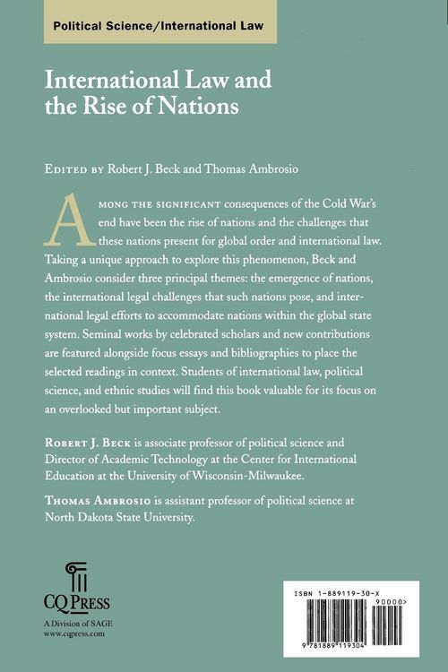 Produktbild: International Law and the Rise of Nations