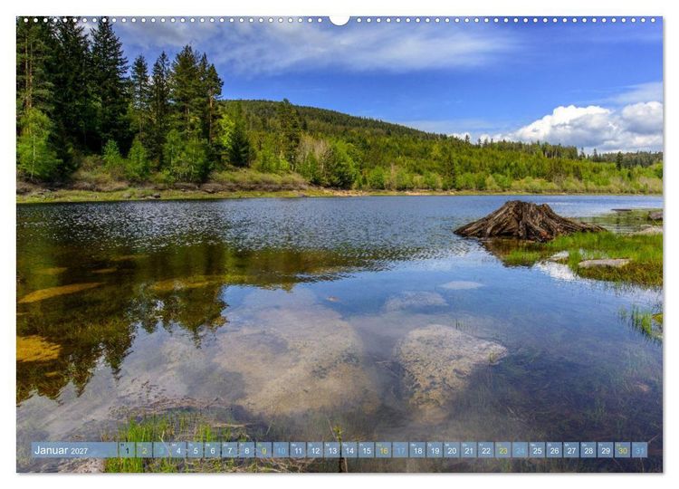 Produktbild: Zauberhaftes Germany (hochwertiger Premium Wandkalender 2027 DIN A2 quer), Kunstdruck in Hochglanz