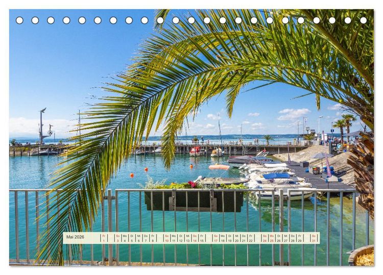 Produktbild: Rund um den Bodensee (Tischkalender 2026 DIN A5 quer), CALVENDO Monatskalender