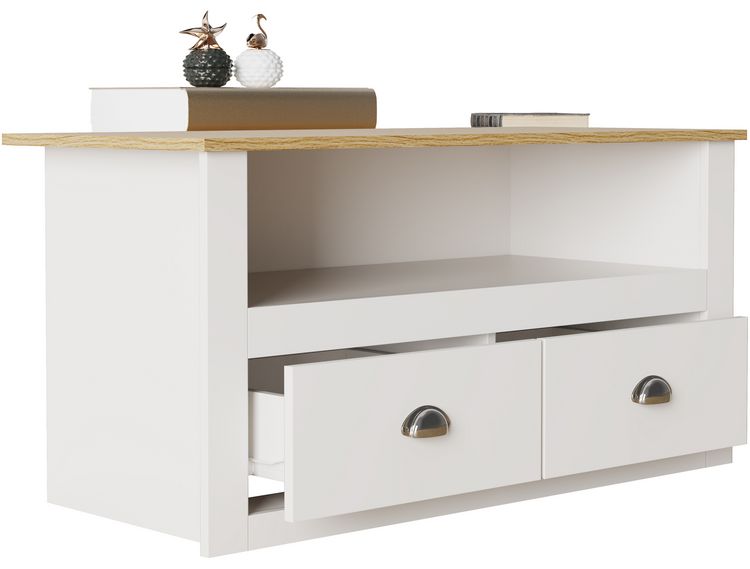 Produktbild: Holz TV Lowboard M&ouml;bel Fernsehschrank Balusa