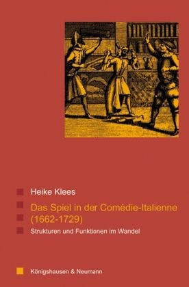 Produktbild: Das Spiel in der Com&eacute;die-Italienne (1662-1729)