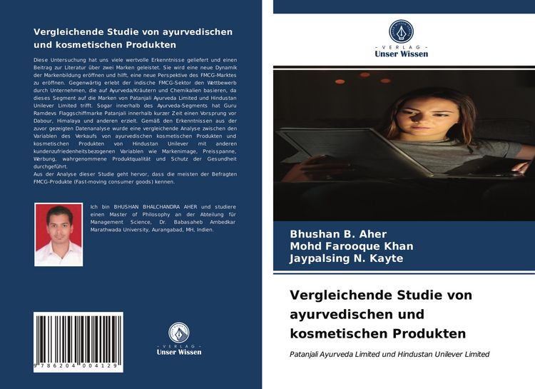 Produktbild: Vergleichende Studie von ayurvedischen und kosmetischen Produkten
