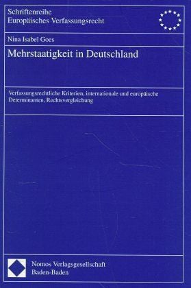 Produktbild: Mehrstaatigkeit in Deutschland