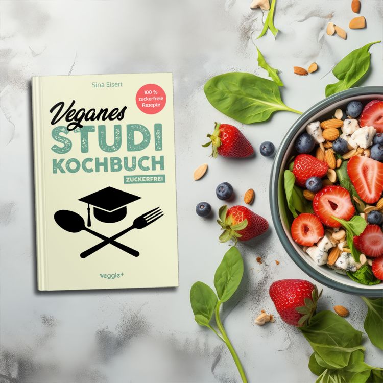 Produktbild: Veganes Studi-Kochbuch (zuckerfrei)