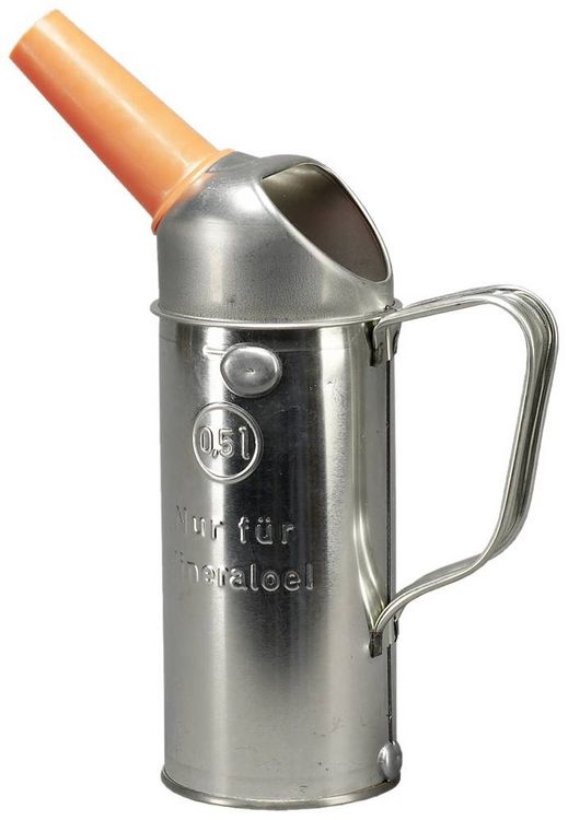 Produktbild: Pressol 07 341 Messbecher 0.50l Wei&szlig;blech (SPTE)