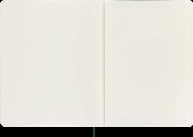 Produktbild: Moleskine Vegea Boa Notizbuch, XL, liniert, weicher Einband, gr&uuml;n, in Box