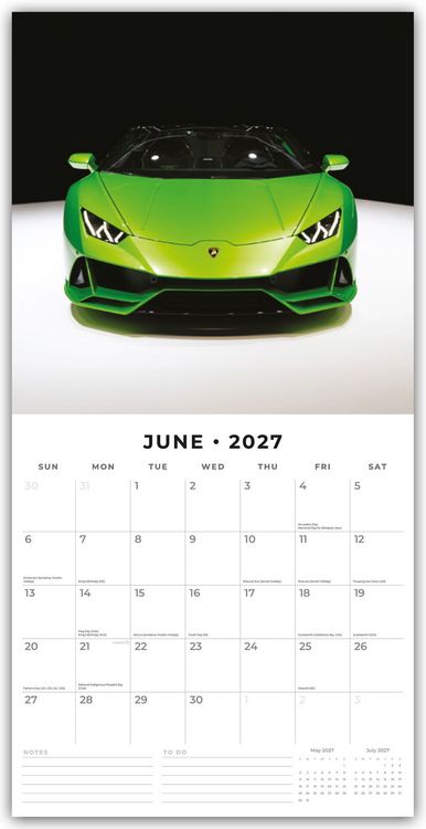 Produktbild: Dream Cars &ndash; Traumautos 2027 &ndash; 16-Monatskalender