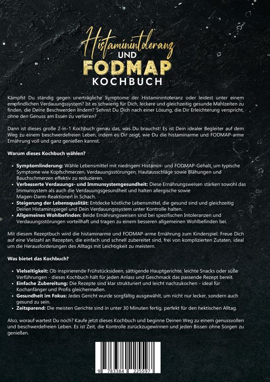 Produktbild: Histaminintoleranz und Fodmap Kochbuch