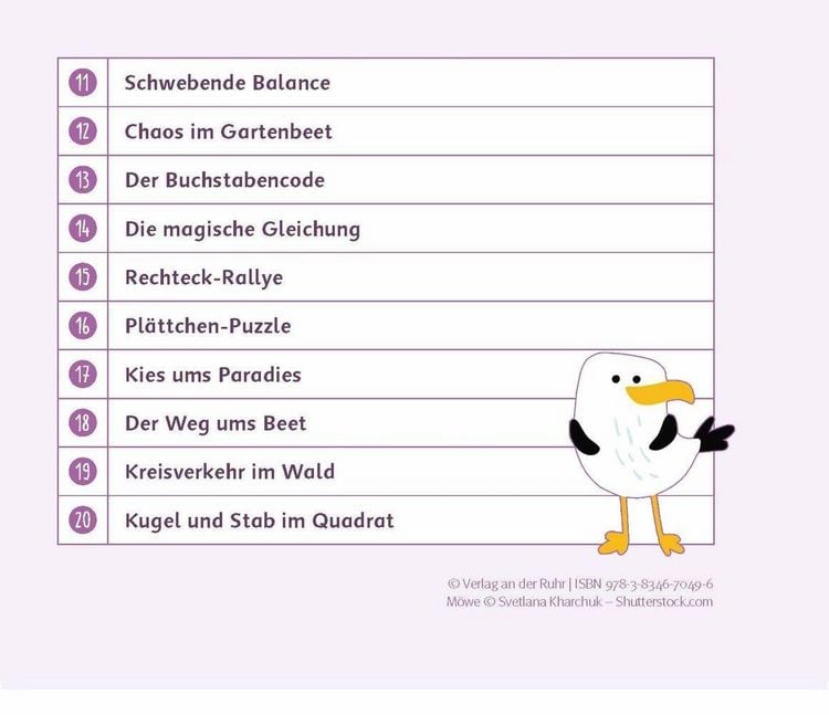 Produktbild: 20 interaktive Knobelaufgaben - ab Klasse 3