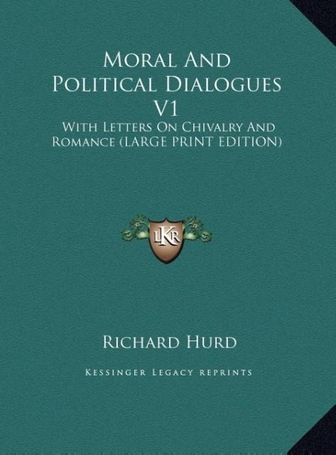 Produktbild: Moral And Political Dialogues V1