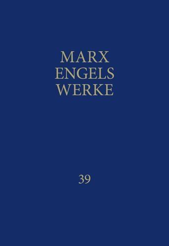 Produktbild: MEW / Marx-Engels-Werke Band 39