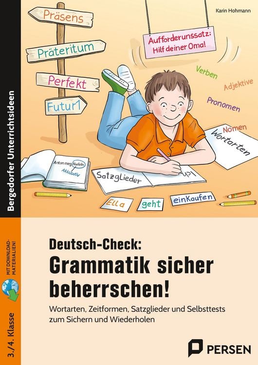 Produktbild: Deutsch-Check: Grammatik sicher beherrschen!