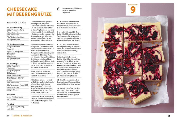 Produktbild: Meine Lieblingsrezepte: Blechkuchen