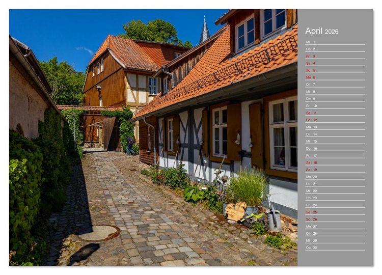 Produktbild: Kloster Dr&uuml;beck-Ehemalige Harzer Benediktiner-Abtei (Wandkalender 2026 DIN A3 quer), CALVENDO Monatskalender