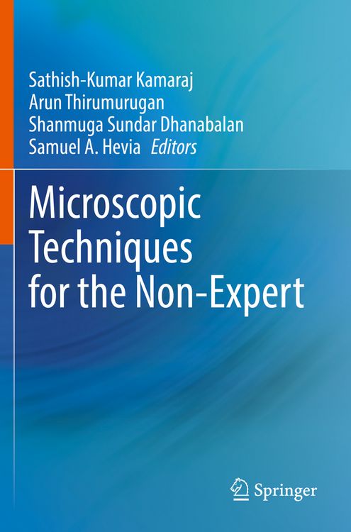 Produktbild: Microscopic Techniques for the Non-Expert