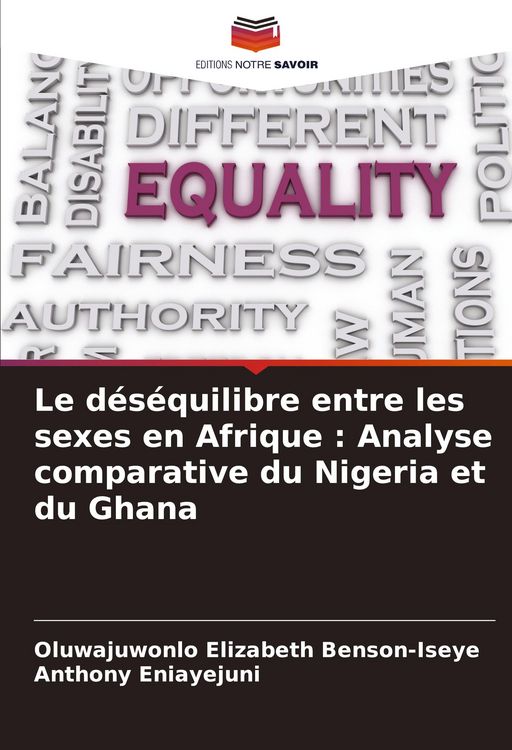 Produktbild: Le d&eacute;s&eacute;quilibre entre les sexes en Afrique : Analyse comparative du Nigeria et du Ghana