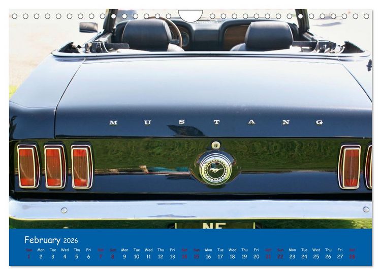 Produktbild: Great American cars (Wall Calendar 2026 DIN A4 landscape), CALVENDO 12 Month Wall Calendar
