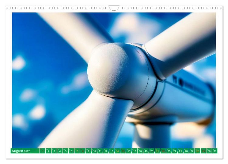 Produktbild: Wind und Sonnenenergie (Wandkalender 2027 DIN A3 quer), CALVENDO Monatskalender