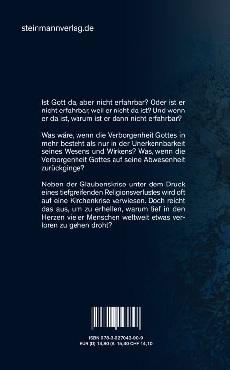Produktbild: Die blauschwarze Macht &ndash; Zur Gotteskrise der Gegenwart