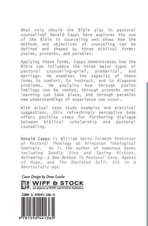 Produktbild: Biblical Approaches to Pastoral Counseling