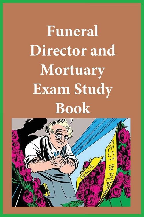 Produktbild: Funeral Director and Mortuary Exam Study Guide