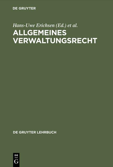 Produktbild: Allgemeines Verwaltungsrecht