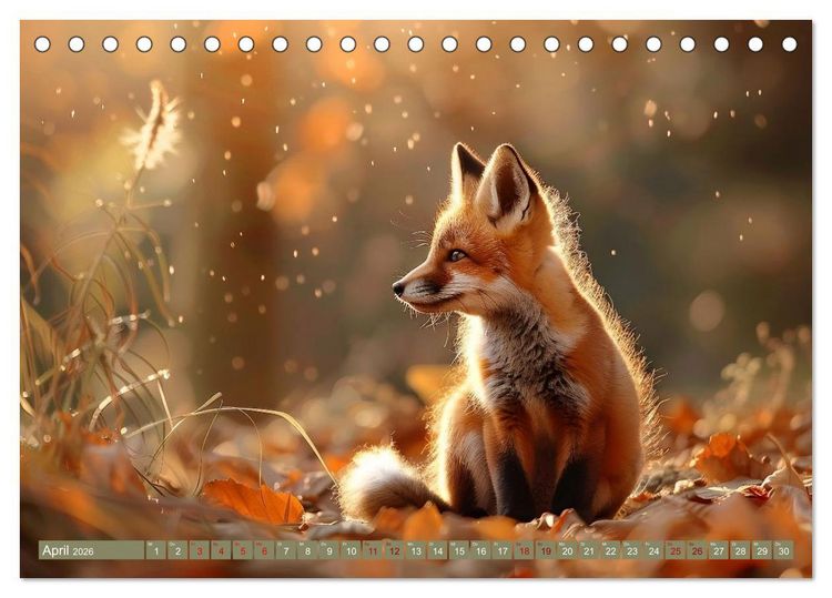 Produktbild: Die wilden Hunde (Tischkalender 2026 DIN A5 quer), CALVENDO Monatskalender