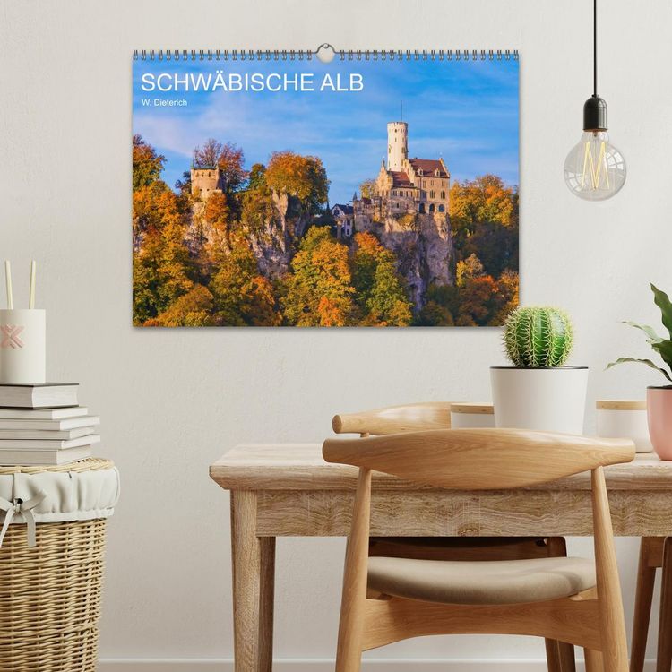 Produktbild: SCHW&Auml;BISCHE ALB W.Dieterich (Wandkalender 2026 DIN A3 quer), CALVENDO Monatskalender