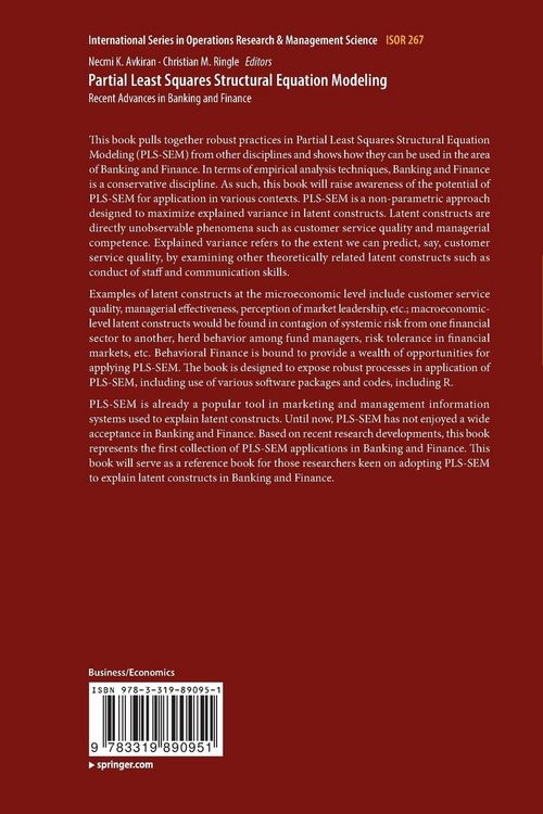 Produktbild: Partial Least Squares Structural Equation Modeling