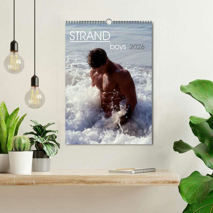 Produktbild: Strandboys 2026 (Wandkalender 2026 DIN A3 hoch), CALVENDO Monatskalender