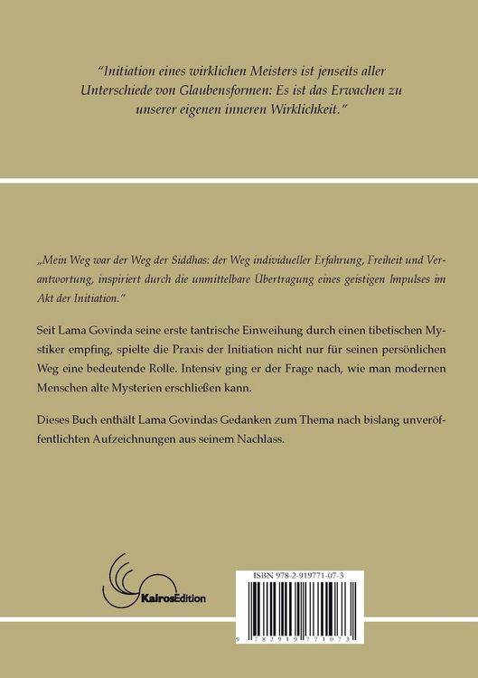 Produktbild: Initiation