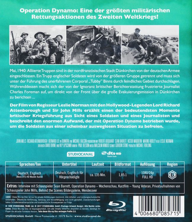 Produktbild: Dunkirk - Die Schlacht von D&uuml;nkirchen