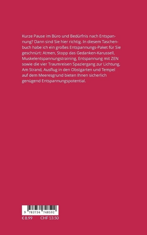 Produktbild: Entspannung f&uuml;rs B&uuml;ro