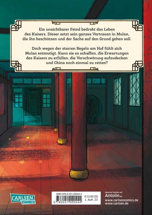 Produktbild: Disney Adventure Journals: Mulan und der geheimnisvolle Palast