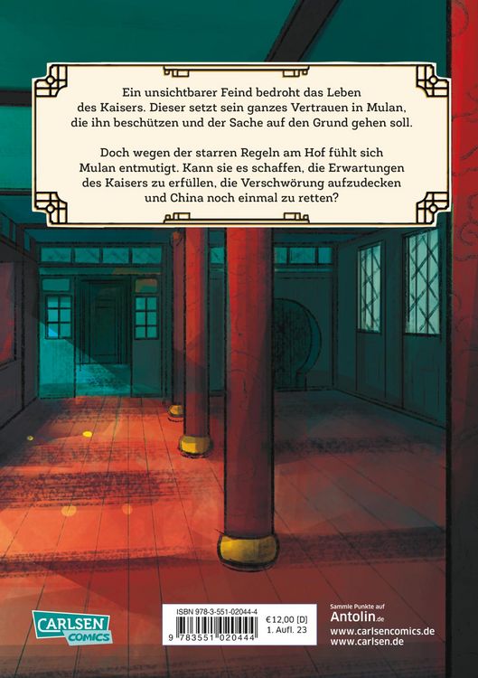 Produktbild: Disney Adventure Journals: Mulan und der geheimnisvolle Palast