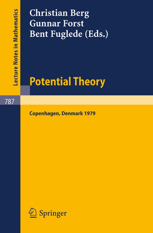 Produktbild: Potential Theory: Copenhagen 1979