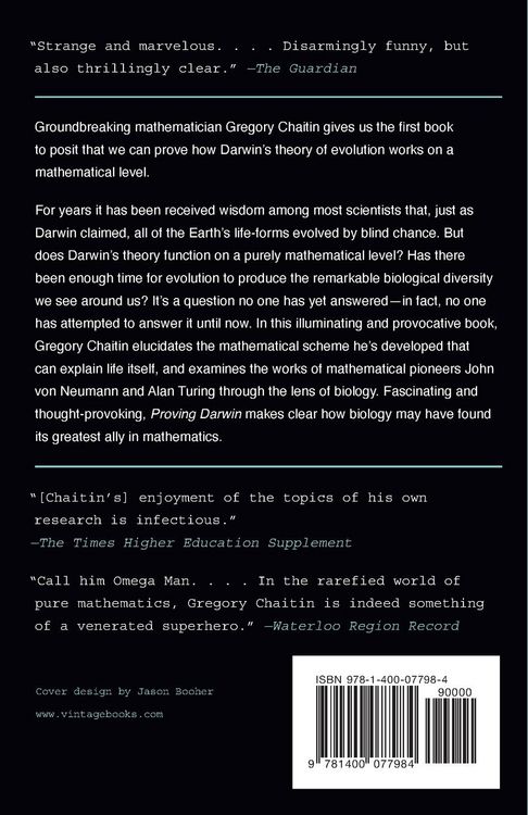 Produktbild: Proving Darwin