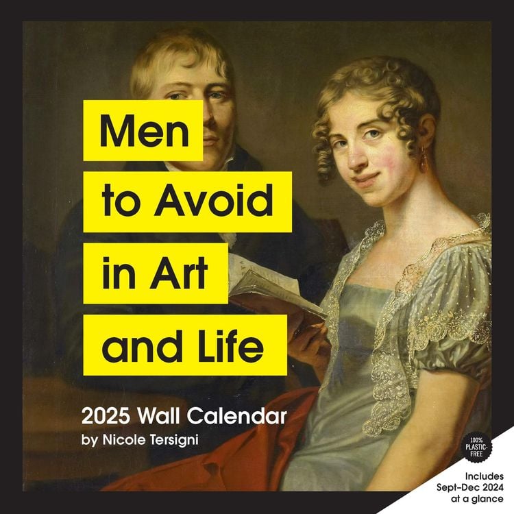 Produktbild: Men to Avoid in Art and Life 2025 Wall Calendar