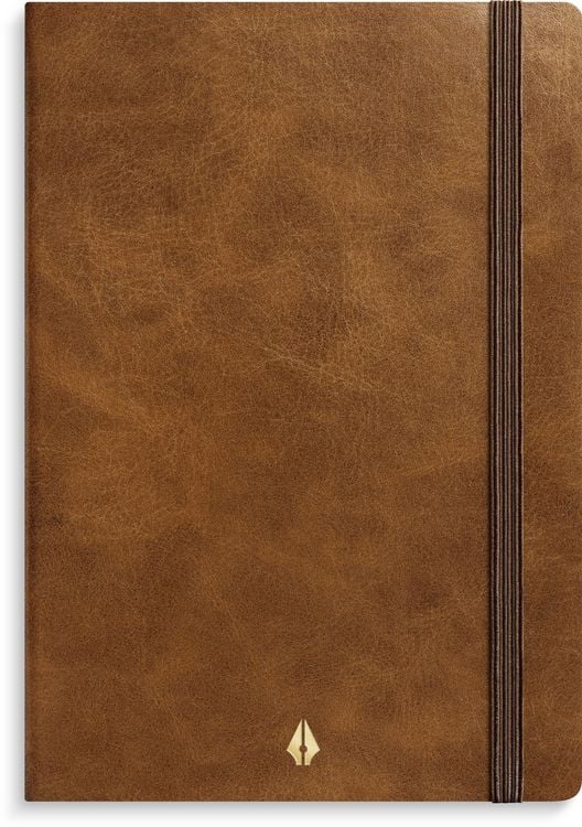 Produktbild: Burde Notizbuch Deluxe A6 braun