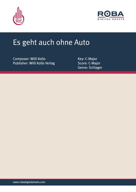 Produktbild: Es geht auch ohne Auto