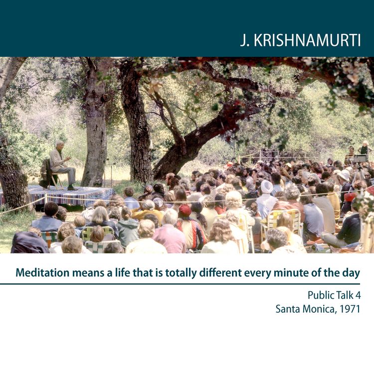 Produktbild: Meditation means a life that is totally different every minute of the day