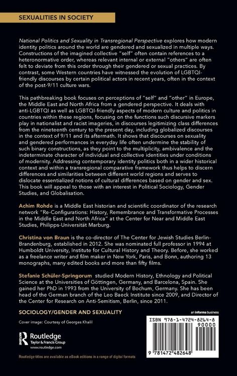 Produktbild: National Politics and Sexuality in Transregional Perspective